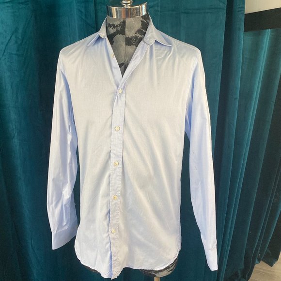 Burberry Other - Burberry Mens Casual Button Down Shirt Blue